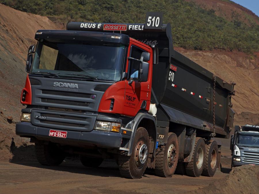  Scania P420 8x4 Tipper 2004 года  (фото 13 из 16)